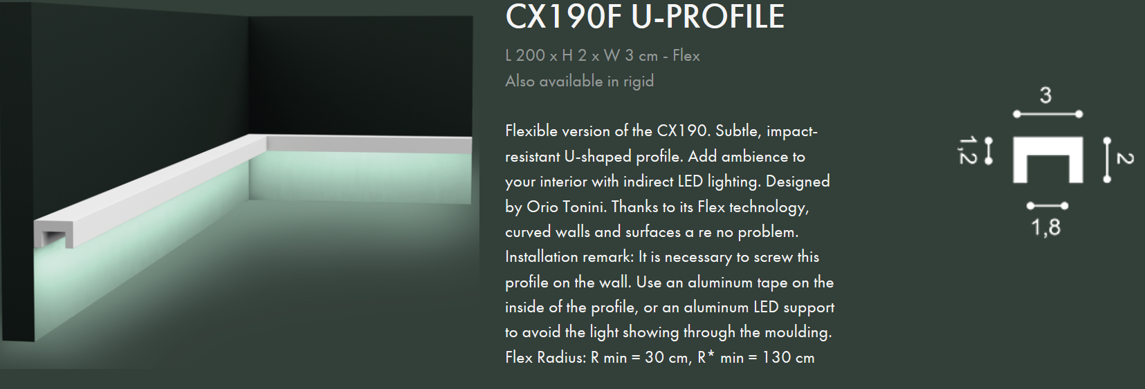 www.archiprofiles.com.au Orac CX190 