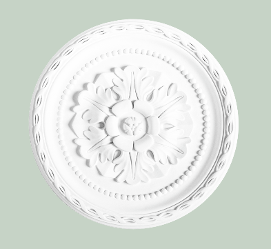 Small ceiling rose.  Click to see application use