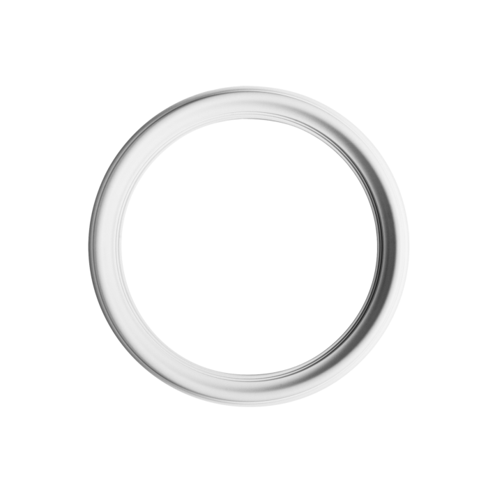 Ring, ideal to match a ceiling rose to increase the size of your ceiling ornament. Ceiling rose/ring. Ceiling rose diameter: 54.5cm. Width of outer ring 5.5cm. Also works well as a wall decoration with matching dado rail - click thumbnail for example. Match with R07, R08 or R40 and skirting SX118.